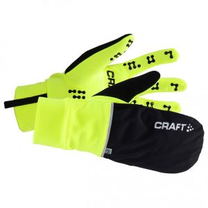 Prezzi Craft hybrid weather gloves guanti (10 - l, verde)