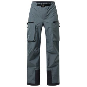 Prezzi Haglofs women\'s vassi gtx pant pantaloni da sci donna (xs, grigio/blu)