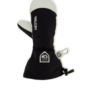 Prezzi Hestra army leather heli ski mitt guanti (5, nero)