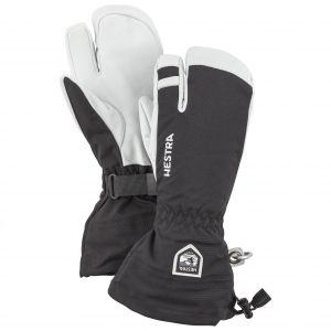 Prezzi Hestra army leather heli ski 3 finger guanti (5, grigio)