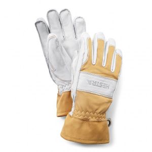 Prezzi Hestra falt guide glove 5 finger guanti (6, bianco)