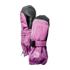 Prezzi Hestra baby zip long mitt guanti (1, fuchsia)