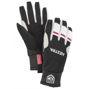 Prezzi Hestra windstopper race tracker 5 finger guanti (7, nero)