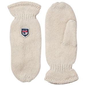 Prezzi Hestra basic wool mitt guanti (6, beige)