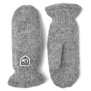 Prezzi Hestra basic wool mitt guanti (6, grigio)