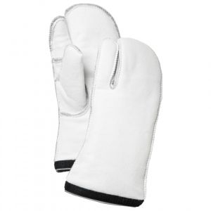 Prezzi Hestra heli ski liner 3 finger guanti (6, bianco)