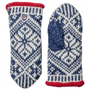 Prezzi Hestra nordic wool mitt guanti (6, grigio)