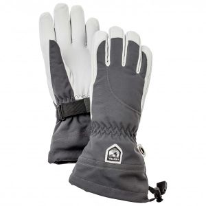 Prezzi Hestra women\'s heli ski 5 finger guanti (7, grigio)