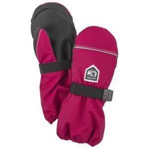 Prezzi Hestra kid\'s wool terry mitt guanti bambini (1, fuchsia)