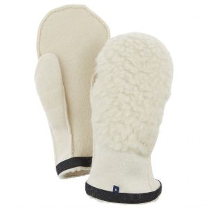 Prezzi Hestra heli ski wool liner mitt guanti (6, beige)