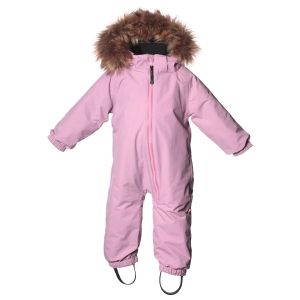 Prezzi Isbjorn kid\'s toddler padded jumpsuit with fur tuta outdoor (74, fuchsia)