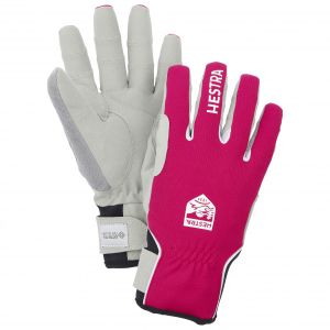 Prezzi Hestra women\'s xc ergo grip 5 finger guanti (6, grigio/fuchsia)