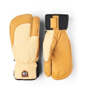 Prezzi Hestra topo 3 finger guanti (6, beige)