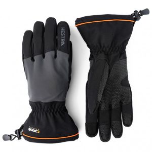 Prezzi Hestra czone contact gauntlet 5 finger guanti (6, nero)