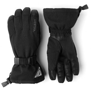 Prezzi Hestra powder gauntlet 5 finger guanti (6, nero)