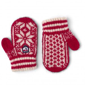 Prezzi Hestra kid\'s nordic mitt guanti (2, rosso)