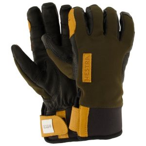 Prezzi Hestra ergo grip active wool terry 5 finger guanti (10, nero)