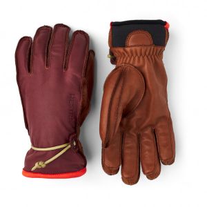 Prezzi Hestra wakayama 5 finger guanti (10, rosso)