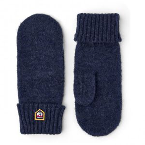 Prezzi Hestra lana wool mitt guanti (11, blu)