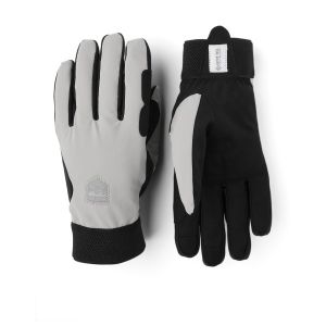 Prezzi Hestra windstopper tracker 5 finger guanti (10, nero/grigio)