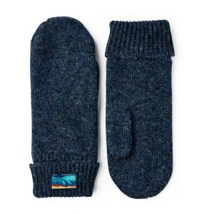 Prezzi Hestra raggwool mitt guanti (10, blu)