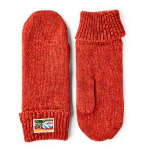 Prezzi Hestra raggwool mitt guanti (10, rosso)