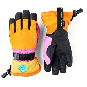 Prezzi Hestra gauntlet czone junior 5 finger guanti bambini (3, variopinto)