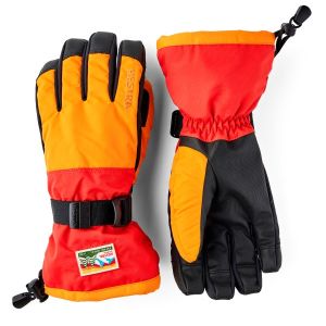 Prezzi Hestra gauntlet senior 5 finger guanti (10, rosso)