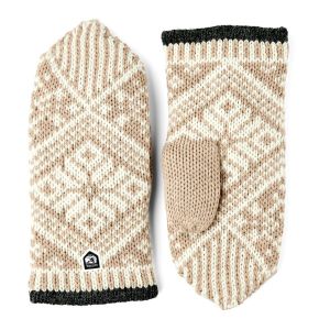 Prezzi Hestra nordic wool mitt guanti (10, beige)