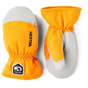 Prezzi Hestra kid\'s my first  czone mitt guanti bambini (4, arancione)