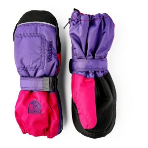 Prezzi Hestra baby zip long mitt guanti bambini (1, lilla)