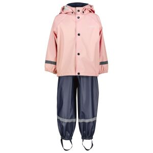 Prezzi Didriksons kid\'s slaskeman set 2 giacca antipioggia bambini (90, fuchsia)