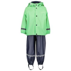 Prezzi Didriksons kid\'s slaskeman set 2 giacca antipioggia bambini (80, verde)