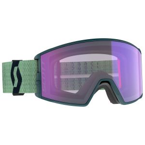 Prezzi Scott goggle react light sensitive s2-4 (vlt 22-8%) maschera da sci lilla