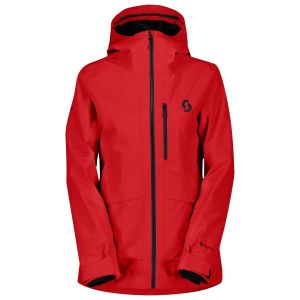 Prezzi Scott women\'s vertic gtx 2l jacket giacca da sci donna (xs, rosso)