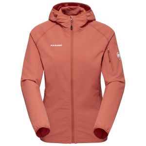 Prezzi Mammut women\'s madris light ml hooded jacket giacca softshell (xs, rosso)