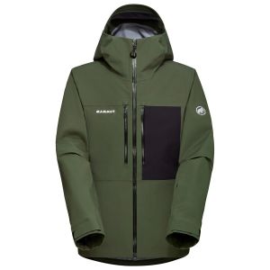 Prezzi Mammut stoney hardshell hooded jacket giacca da sci uomo (l, olivia)