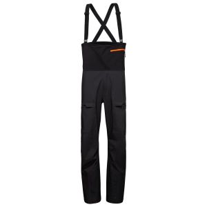 Prezzi Mammut haldigrat hardshell bib pants pantaloni da sci uomo (46 - regular, nero)