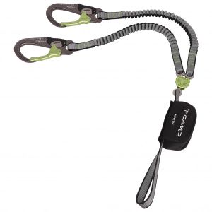 Prezzi C.a.m.p. kinetic gyro rewind pro set via ferrata (95-115 cm, grigio/verde)