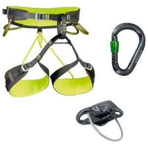 Prezzi C.a.m.p. energy cr 3 set da arrampicata (xs, grigio/verde)