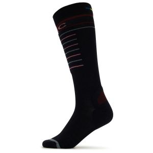 Prezzi Stoic kid\'s merino ski socks calze da sci bambini (31-34, nero)