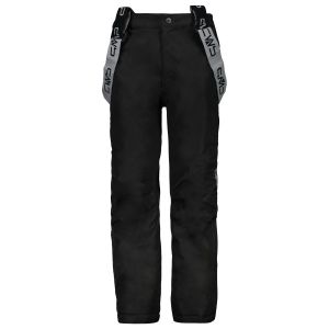 Prezzi Cmp kid\'s salopette twill pantaloni da sci bambini (104, nero)