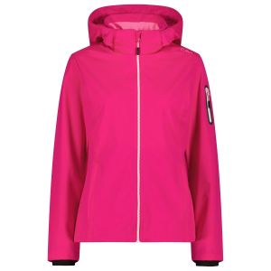 Prezzi Cmp women\'s light softshell jacket zip hood giacca softshell donna (34, fuchsia)