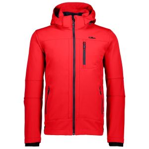 Prezzi Cmp jacket zip hood 3a01787 giacca softshell uomo (48, rosso)