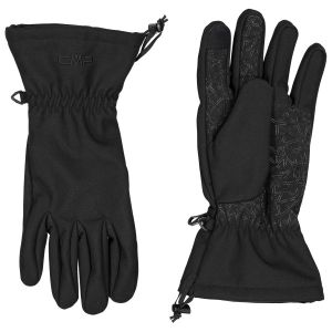 Prezzi Cmp women\'s softshell gloves guanti (6, nero)