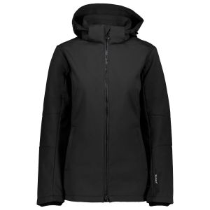 Prezzi Cmp women\'s jacket zip hood softshell giacca softshell (34, nero)