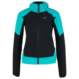 Prezzi Montura women\'s wind revolution hoody jacket giacca softshell (m, nero)