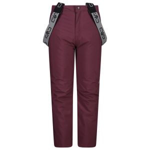 Prezzi Cmp kid\'s salopette twill pantaloni da sci bambini (104, rosso)