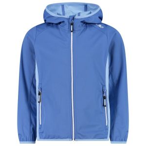 Prezzi Cmp girl\'s jacket fix hood light softshell giacca softshell (104, blu)