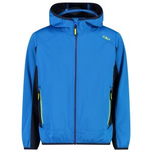 Prezzi Cmp kid\'s jacket fix hood giacca softshell (110, blu)